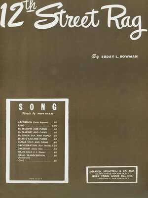 cover image of 12th Street Rag